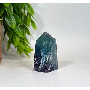 Feather Fluorite Tower