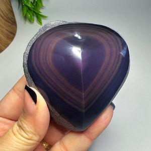 Raw Edge Rainbow Obsidian FreeForm