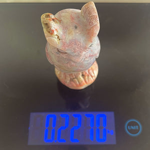 Pink Ocean Jasper Owl