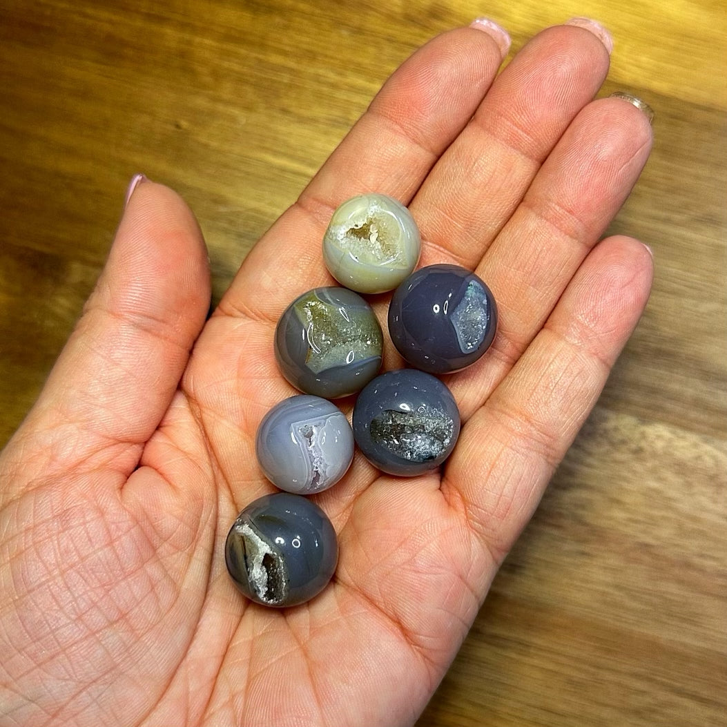 Druzy Agate Mini Sphere