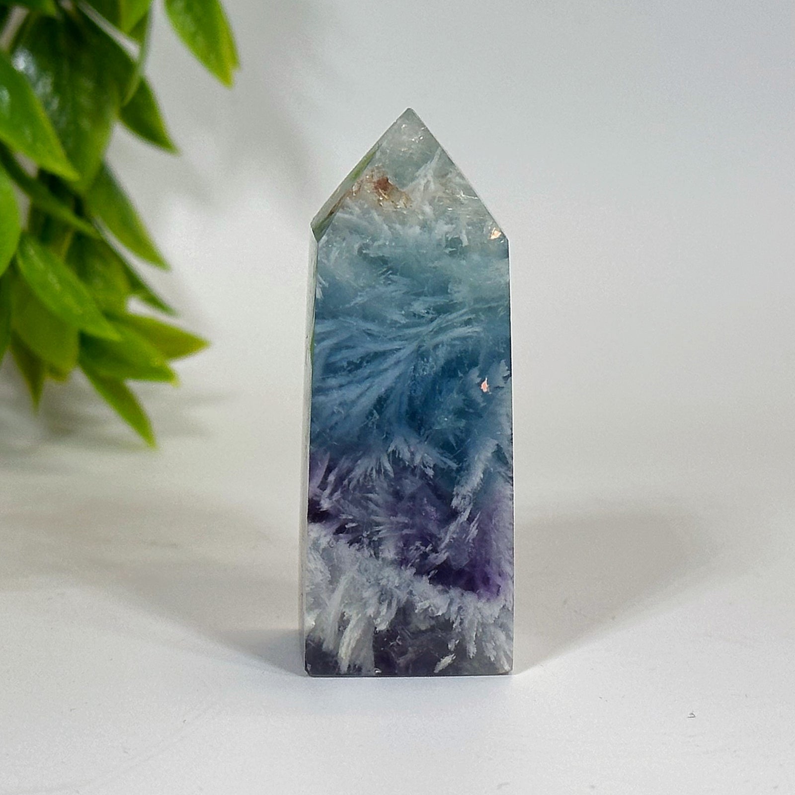 Feather Fluorite Tower
