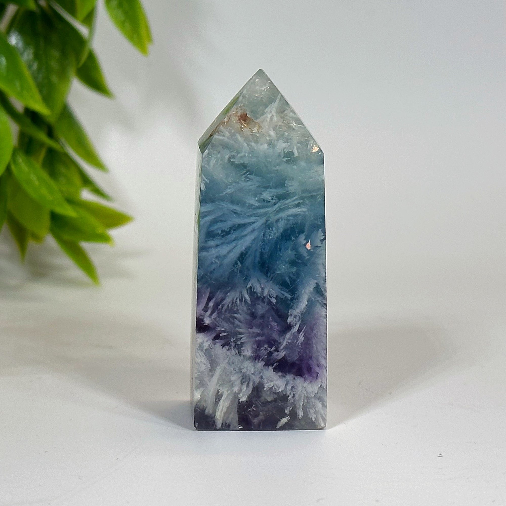 Feather Fluorite Tower