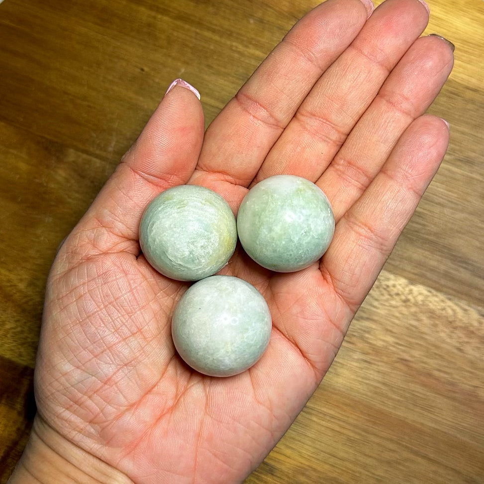 Green Jade Mini Sphere