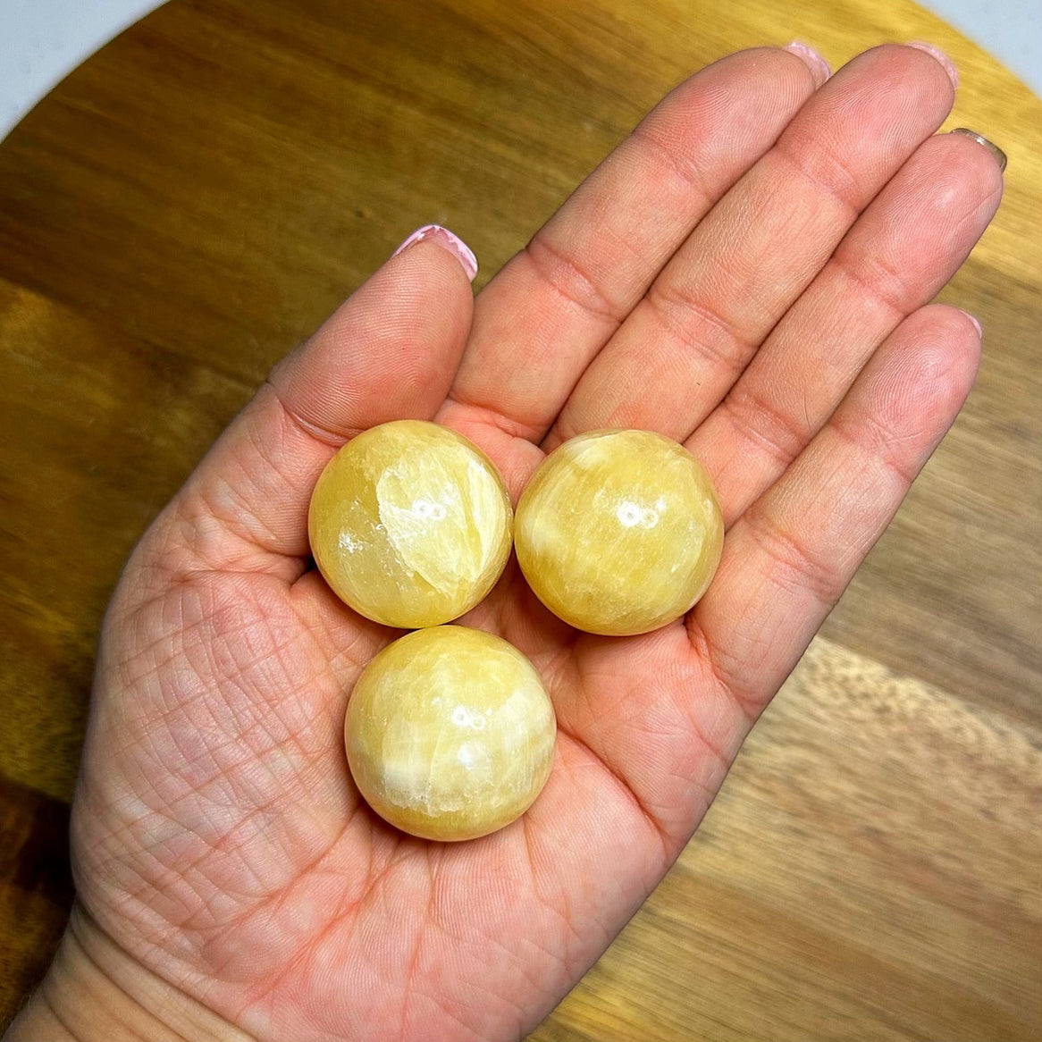 Orange Calcite Mini Sphere