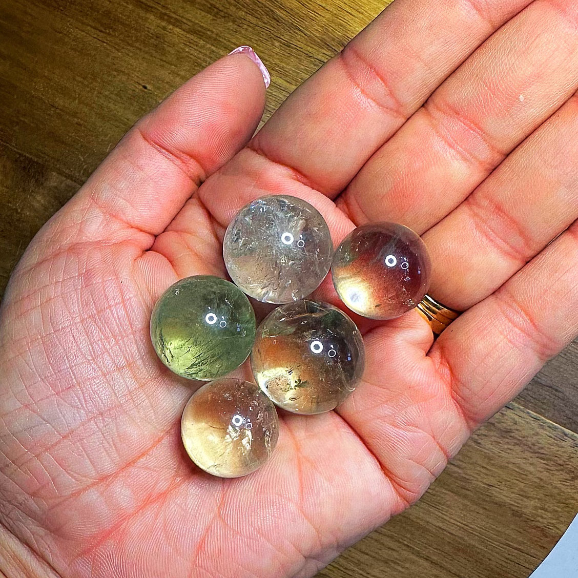 Green Quartz Mini Sphere