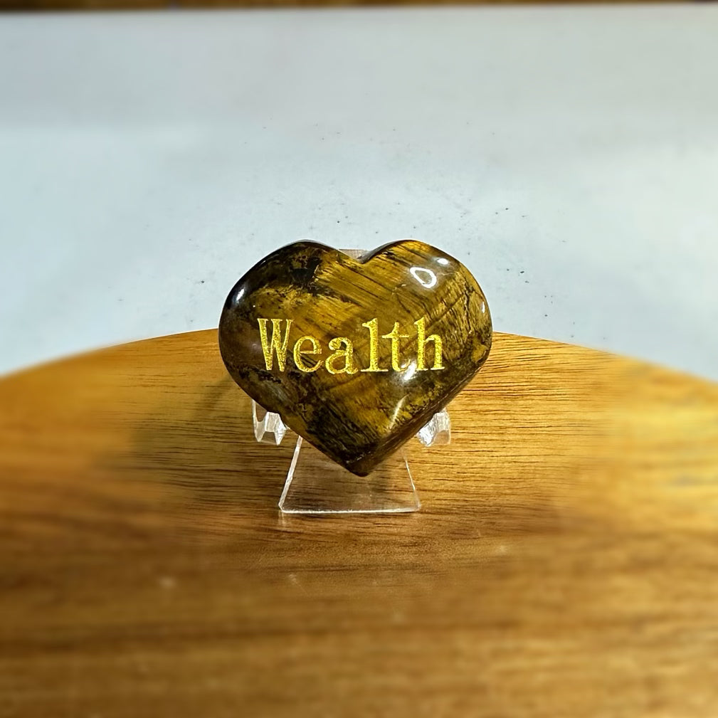 Tigers Eye Wealth Heart
