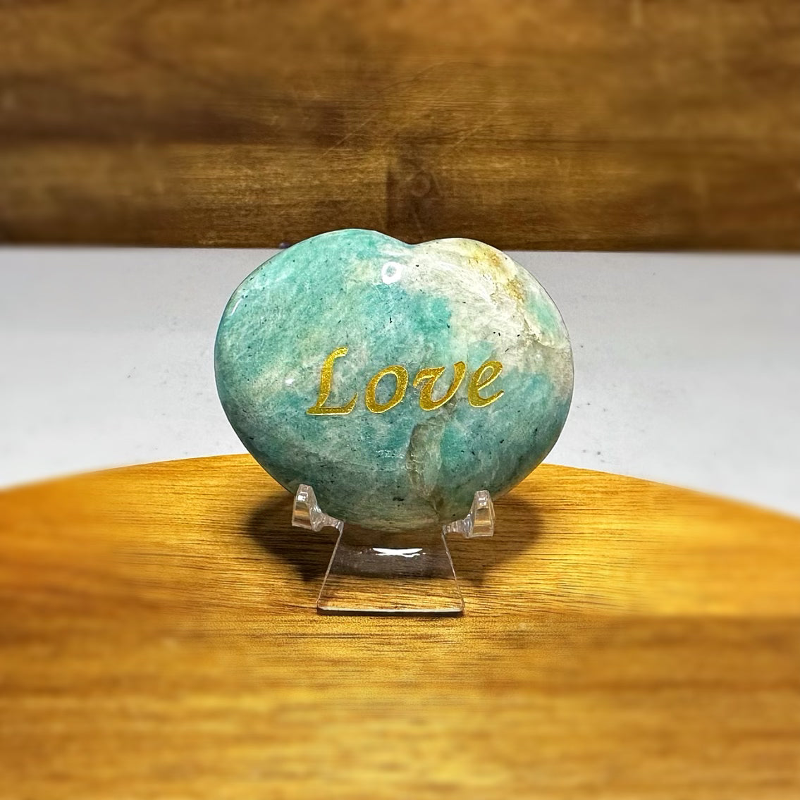 Amazonite Love Heart