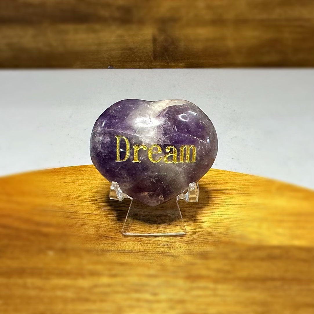 Amethyst Dream Heart