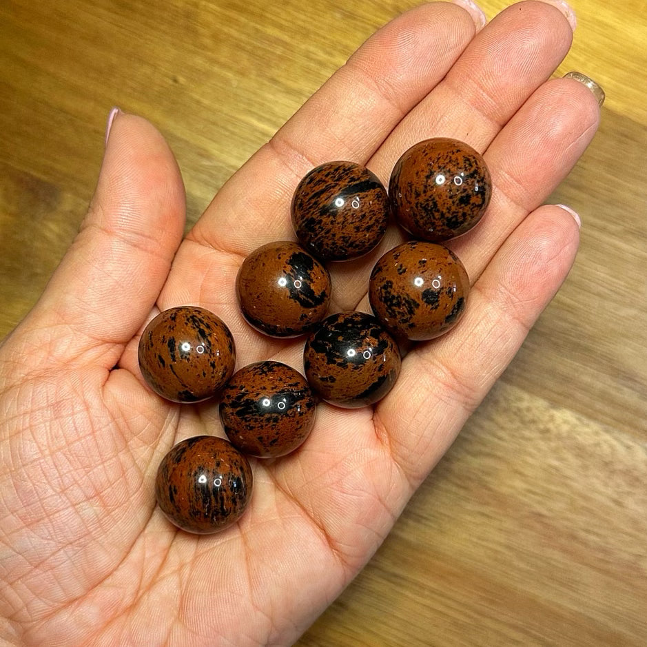 Mahogany Obsidian Mini Sphere