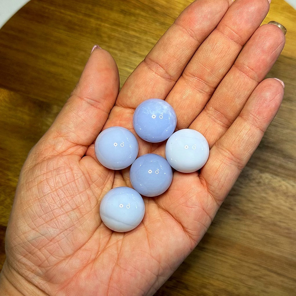 Blue Chalcedony Mini Sphere