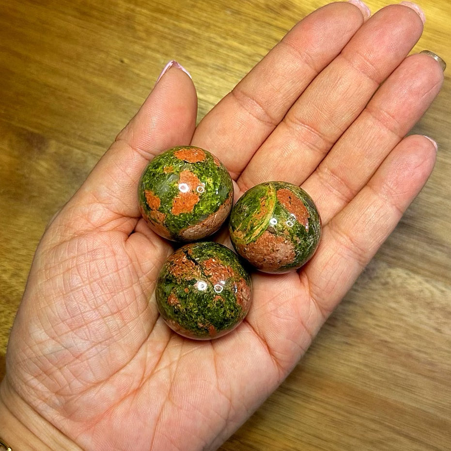 Unakite Mini Sphere