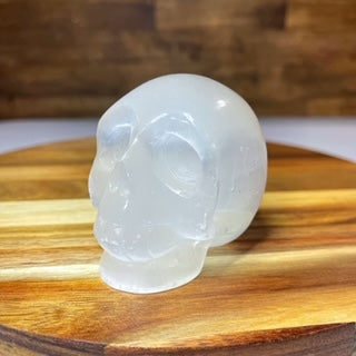 Selenite Skull