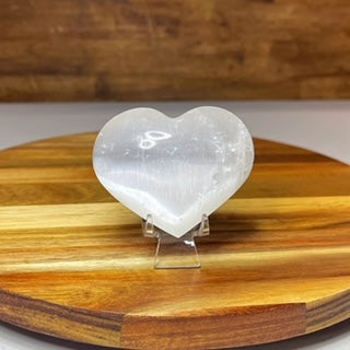 Selenite Heart