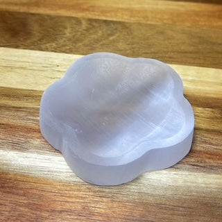 Selenite Flower Bowl
