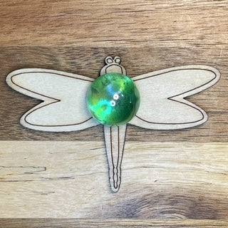 Wooden Dragonfly Holder