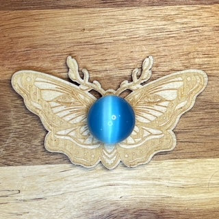 Wooden Butterfly Holder