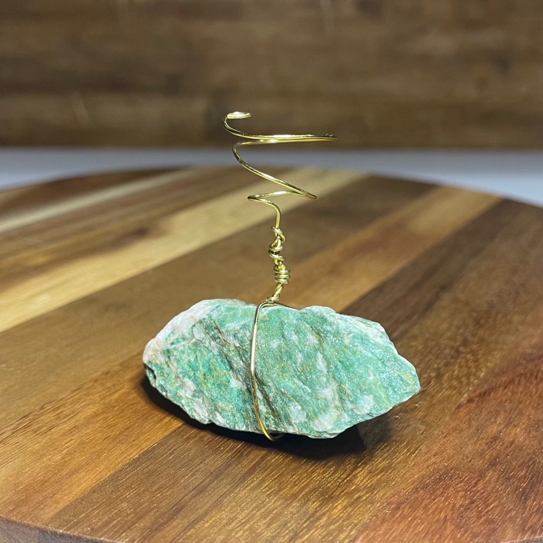 Green Aventurine Air Plant Holder