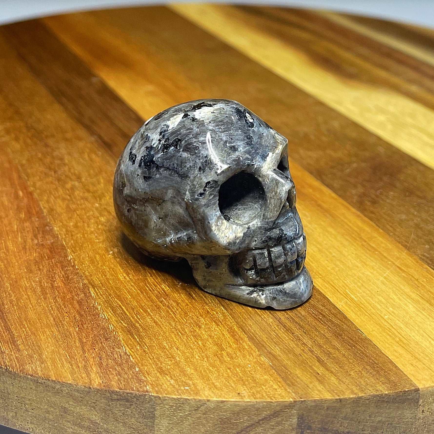Larvikite Skull