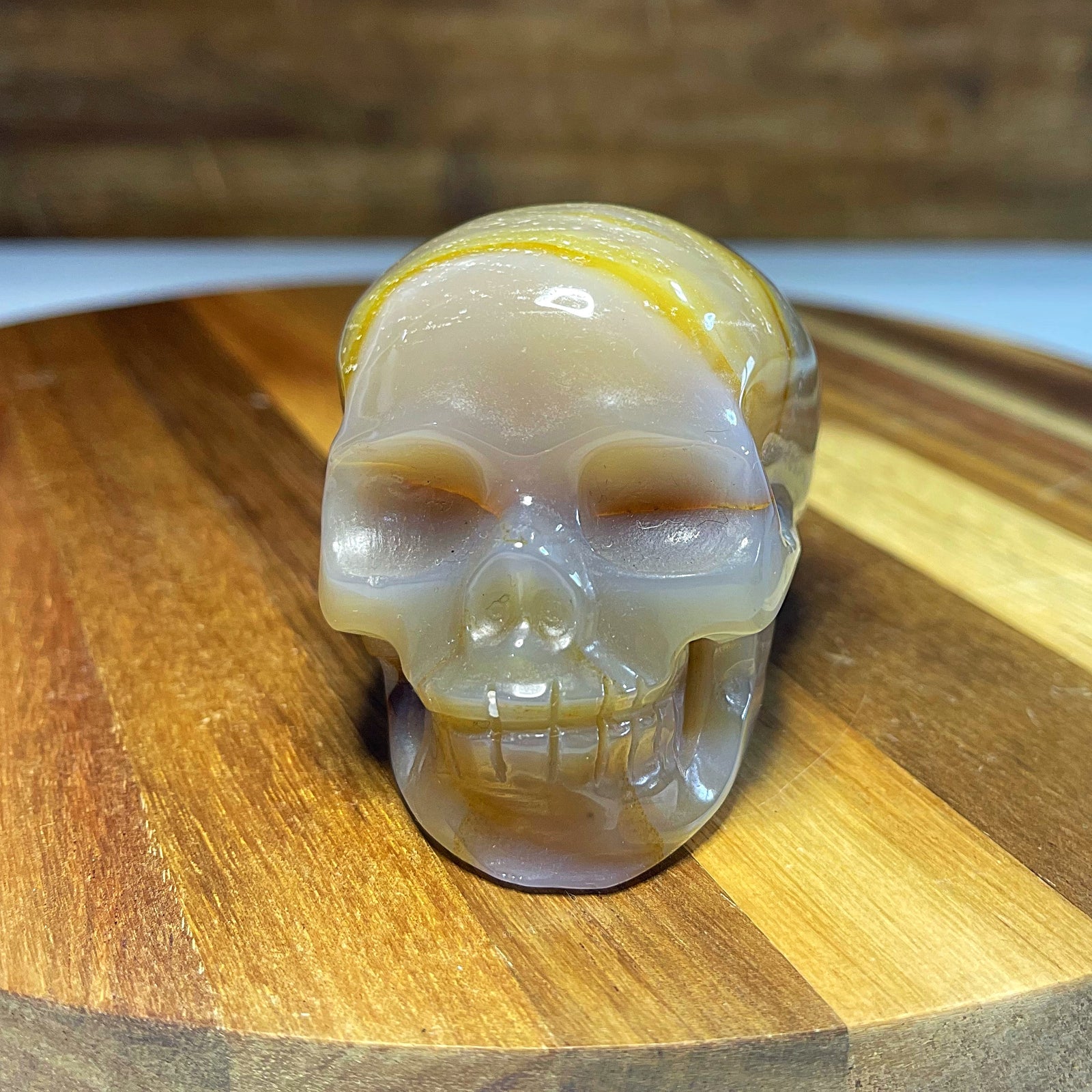 Agate Skull