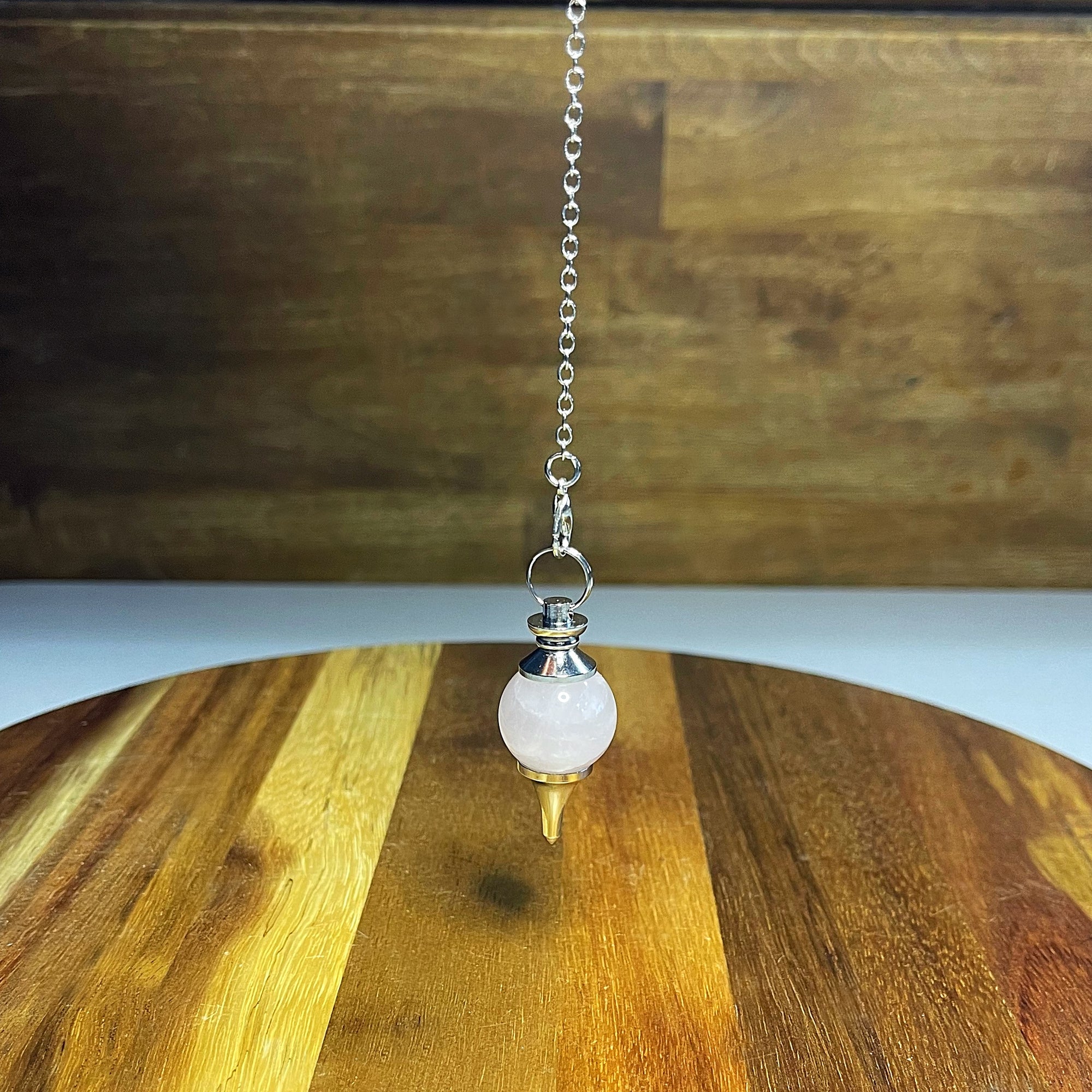 Rose Quartz Pendulum