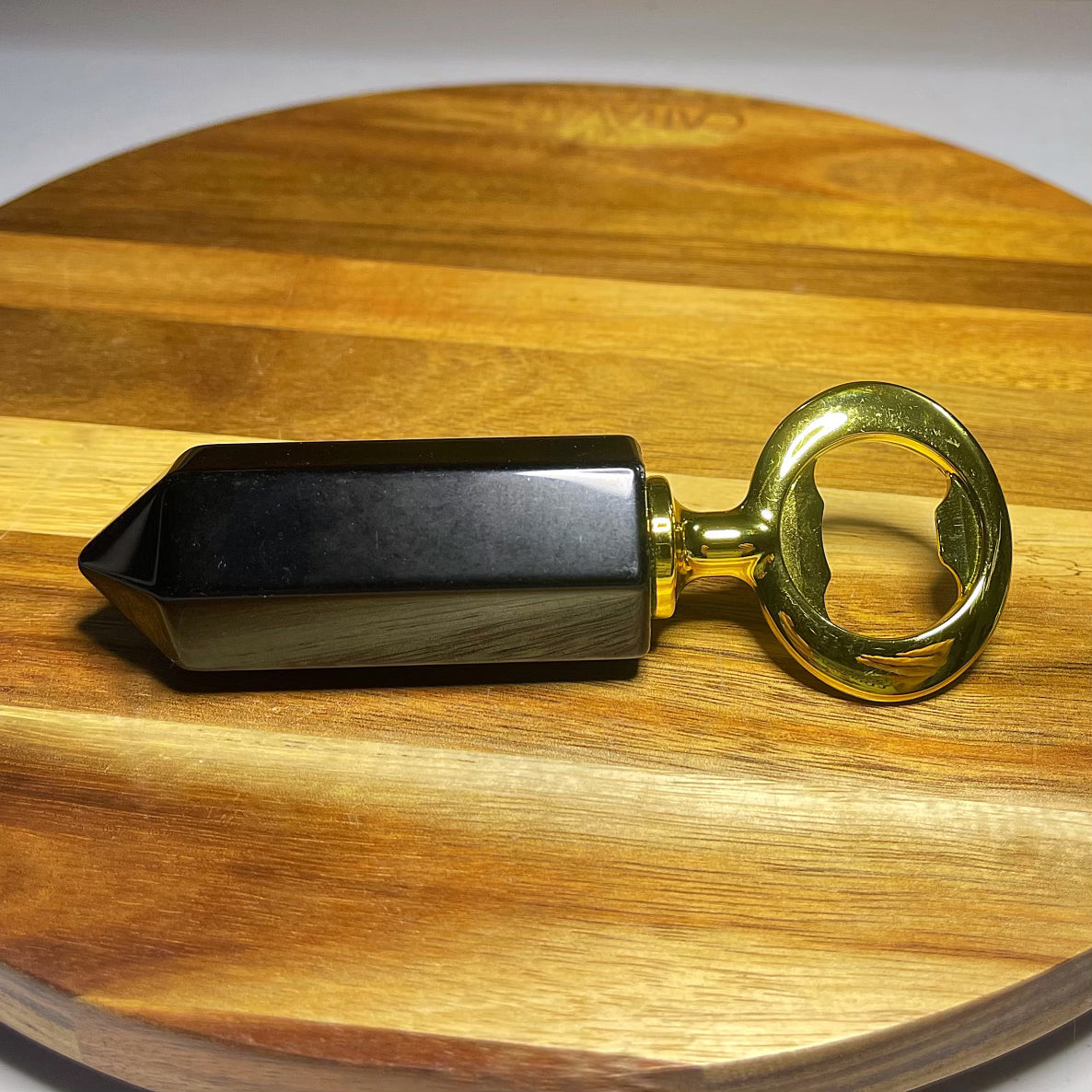 Black Obsidian Bottle Opener