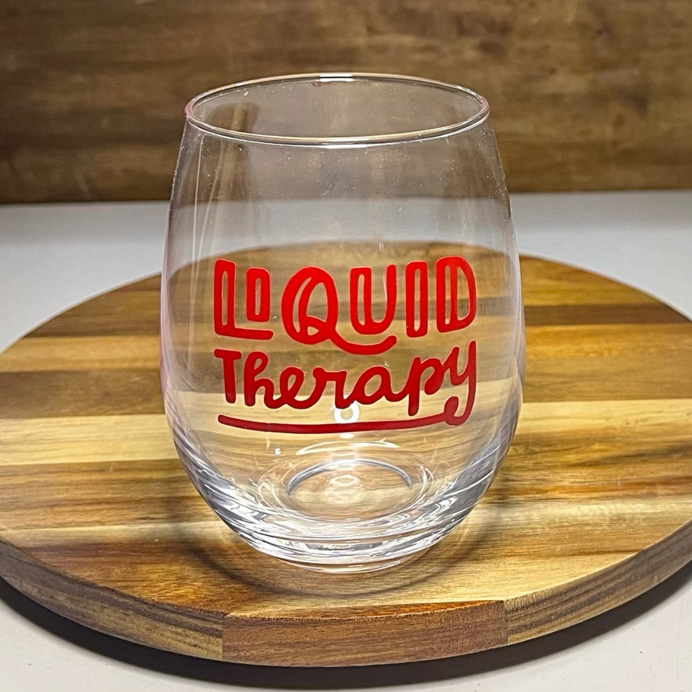 Liquid Therapy Wine Glass